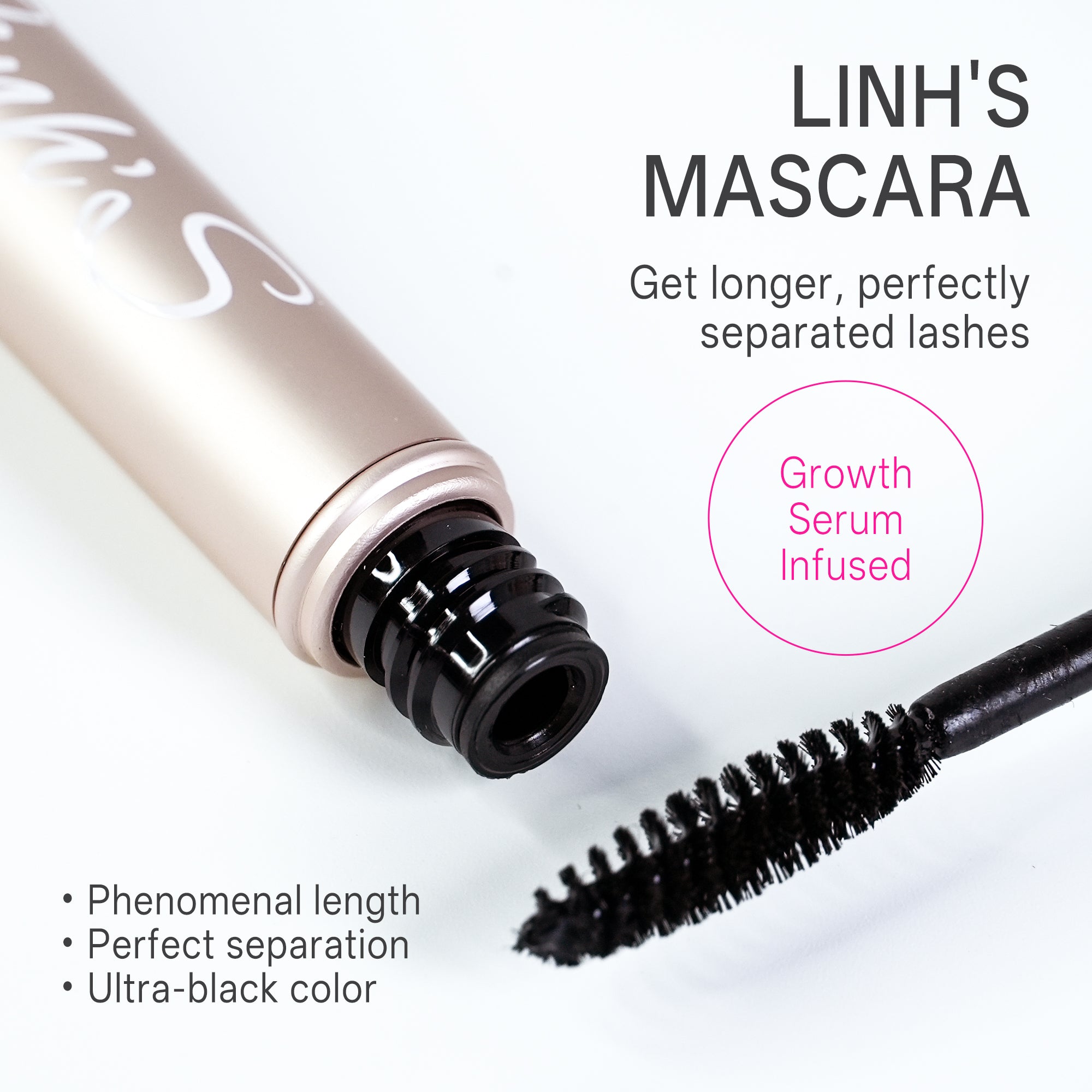 Linh’s | Growth Serum Mascara-Infused Ultra-Black