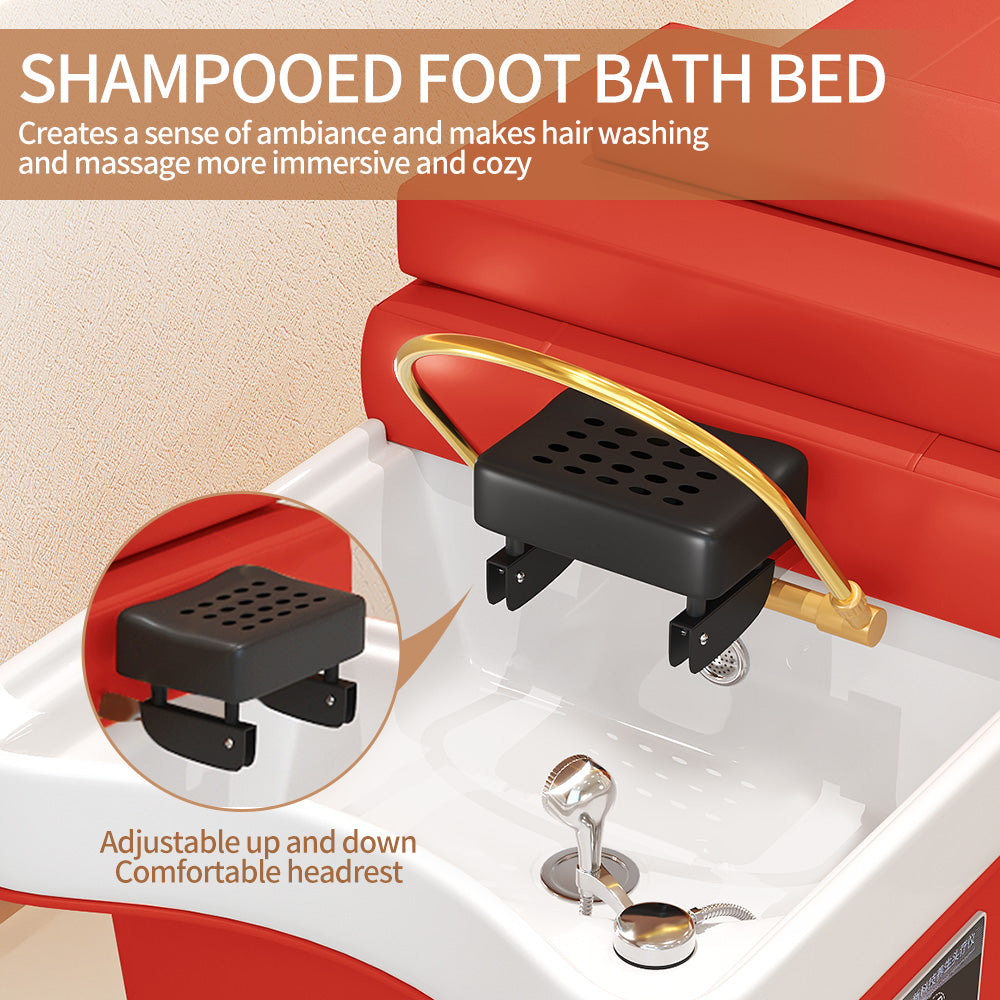 Premium Multifunctional Hair Treatment & Shampoo Spa Bed
