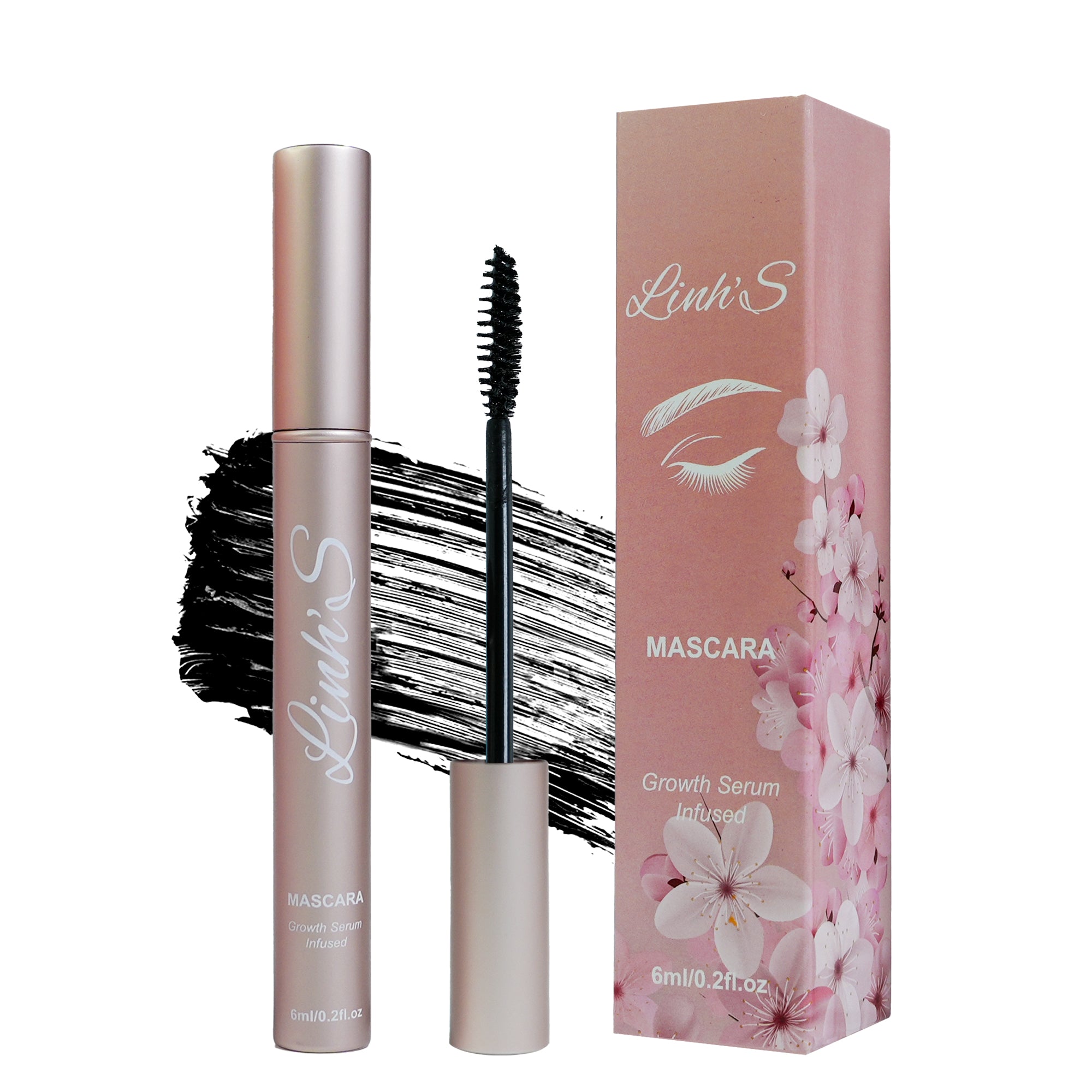 Linh’s | Growth Serum Mascara-Infused Ultra-Black