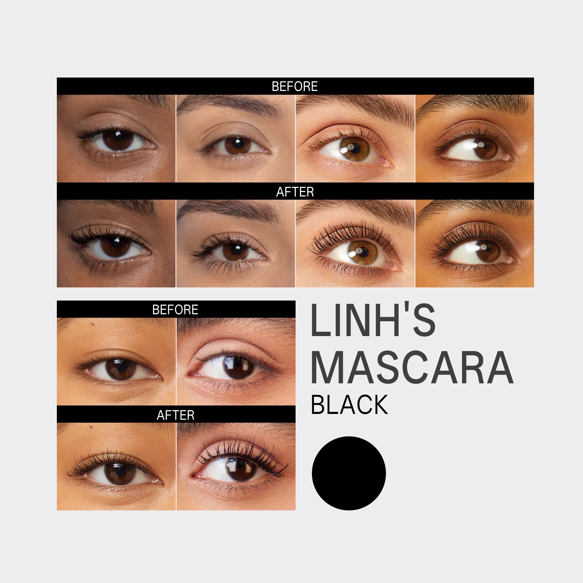 Linh’s | Growth Serum Mascara-Infused Ultra-Black