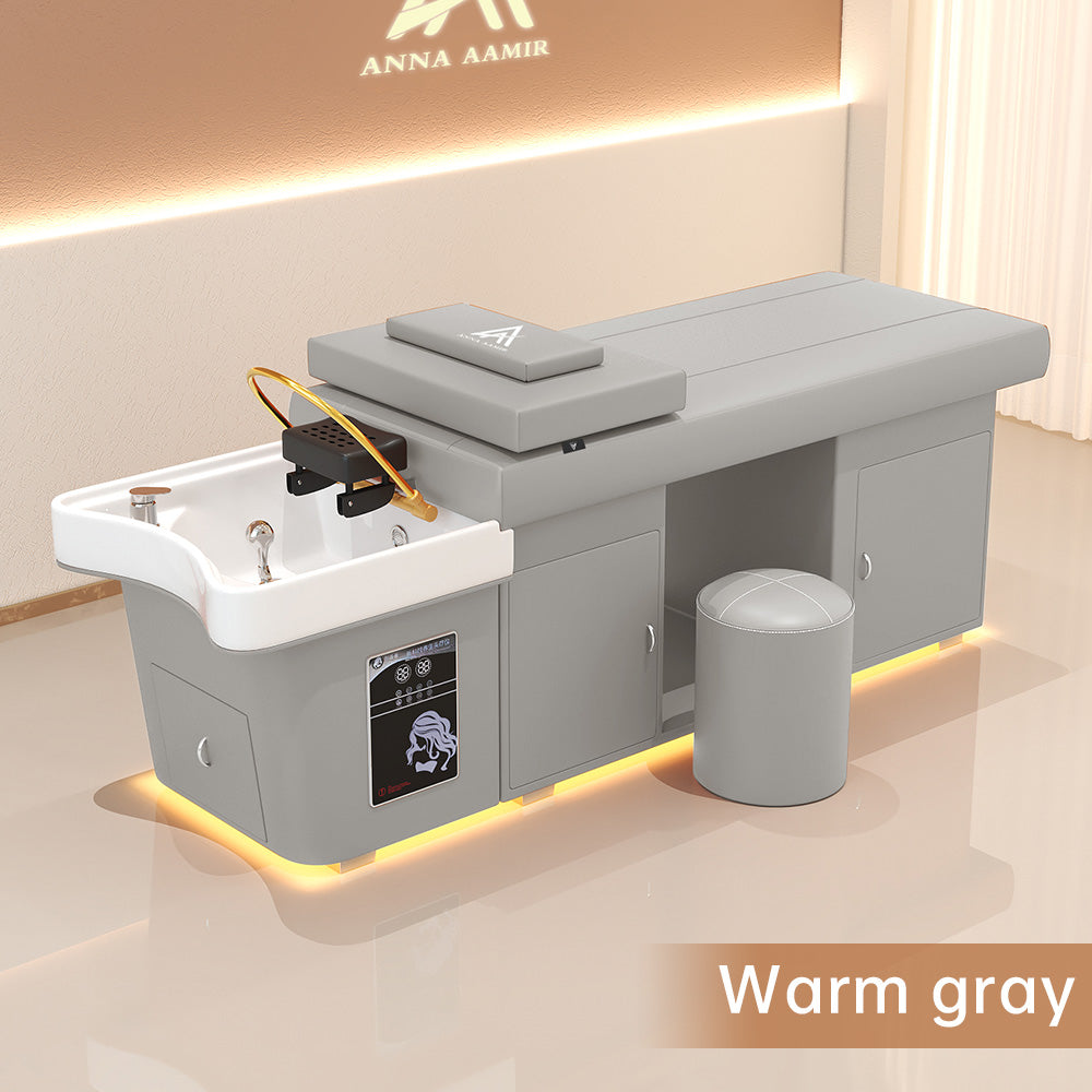 Premium Multifunctional Hair Treatment & Shampoo Spa Bed