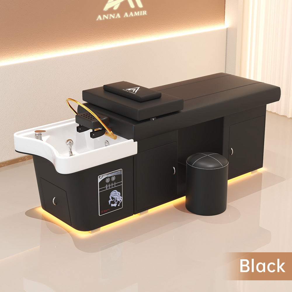 Premium Multifunctional Hair Treatment & Shampoo Spa Bed