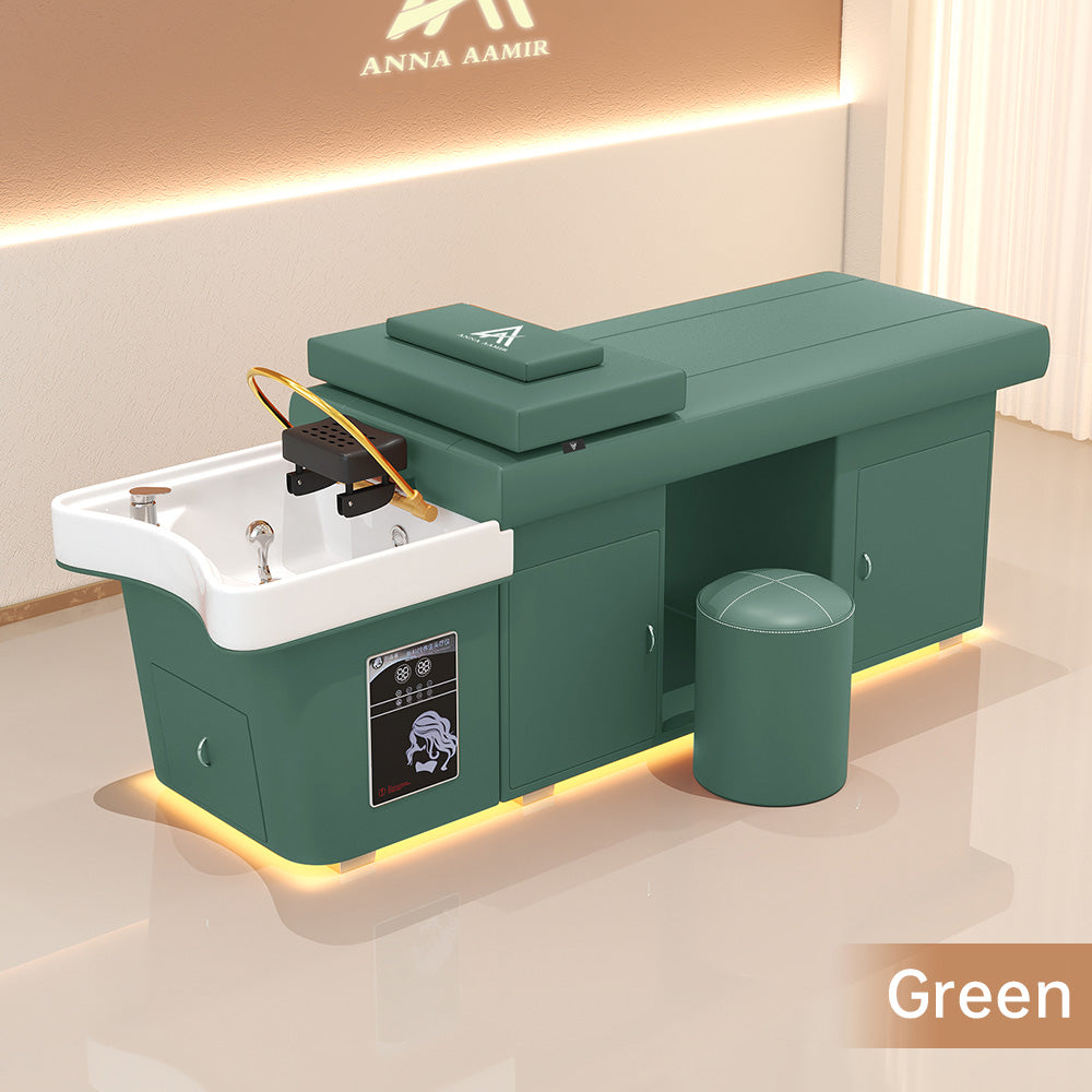 Premium Multifunctional Hair Treatment & Shampoo Spa Bed